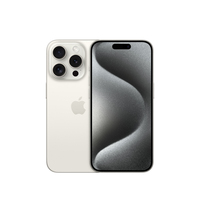 Apple iPhone 15 Pro 15,5 cm (6.1") Dual SIM iOS 17 5G USB Type-C 128 GB Tytan, Biały