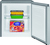 Bomann GB 7246 Mini freezer Vrijstaand 34 l E Roestvrijstaal