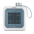 De’Longhi HFX10B03.LB calefactor eléctrico Interior Azul, Gris 360 W Ventilador eléctrico