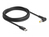 DeLOCK 87980 Stromkabel Schwarz 1,5 m USB C 5.5 x 3.0 mm