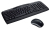 Logitech Wireless Combo MK330 keyboard Mouse included USB QWERTZ German Black