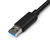 StarTech.com Adattatore USB 3.0 a Ethernet Gigabit (RJ45) - Scheda di rete NIC esterna con porta USB integrata - Nero