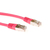 ACT Patchcord SSTP Category 6 PIMF, Red 20.00M netwerkkabel Rood 20 m