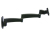 Ergotron 200 Series Wall Mount Arm, 2 Extensions 61 cm (24") Black