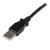 StarTech.com 2 m USB 2.0 A naar linkshoekige B-kabel M/M