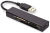 Ednet USB 2.0 Kartenleser, 4-port Unterstützt MS,SD,T-flash,CF Formate Schwarz