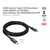 CLUB3D CAC-1579 USB Kabel 3 m USB4 Gen 3x2 USB C Schwarz
