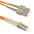 Qoltec 54042 InfiniBand/fibre optic cable 5 m SC LC OM2 Oranje