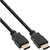 InLine HDMI-High Speed Kabel mit Ethernet, ST / ST, schwarz / gold, 5m