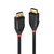 Lindy 38461 DisplayPort-Kabel 15 m Schwarz
