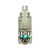 LogiLink MP0080 - CAT.8.1 feldkonfektionierbarer RJ45 Stecker kabel-connector Grijs, Roestvrijstaal