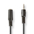 Nedis CAGT22050BK20 audio kabel 2 m 3.5mm Zwart
