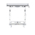 Kindermann 7466 000 160 project mount Ceiling White