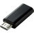 Renkforce RF-4472838 tussenstuk voor kabels Micro USB-B USB Type C Zwart