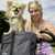 KLICKfix Doggy Shopper Vorderseite Fahrradtasche 24 l Grau