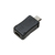 LogiLink AU0010 Kabeladapter Micro USB Mini USB Schwarz