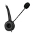 LogiLink HS0056 hoofdtelefoon/headset Bedraad Hoofdband Kantoor/callcenter USB Type-A Zwart