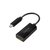 LogiLink UA0380 câble vidéo et adaptateur 0,15 m USB Type-C HDMI Noir