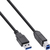InLine 35395I interface hub USB 3.2 Gen 1 (3.1 Gen 1) Type-B 5000 Mbit/s Zwart