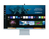 Samsung LS32BM80BUUXXU computer monitor 81.3 cm (32") 3840 x 2160 pixels 4K Ultra HD Blue, White