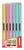 Kores TM36246 markeerstift 6 stuk(s) Lichtblauw, Lichtgroen, Lichtoranje, Lichtroze, Violet, Geel