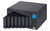 QNAP TVS-872XT-i5-16G 48TB (Seagate Exos) 8-Bay NAS; Intel core i5-8400T 6-core 1.7 GHz Processor(max 3.3 Tower Ethernet LAN Black