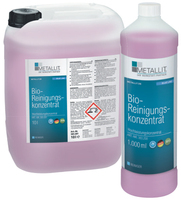 HL-Bio-Reinigungskonzentrat Metallit, Spezialreiniger, Alkalisch, Schaumarm, 1l Flasche