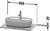 Duravit Quarzsteinkonsole LUV 25x688x475mm sand Struktur LU946502525