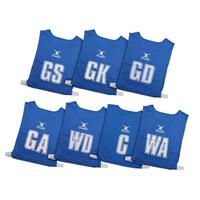 Netball 7 Bib Pack - Royal Blue. Size Medium - One Size