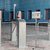 Durable INFO STAND OUTDOOR Stainless Steel Floor Sign | A4 Display Panel | Grey
