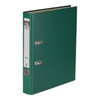 ELBA Ordner "rado brillant" A4, Papier, mit auswechselbarem Rückenschild, Rückenbreite 5 cm, grün