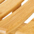 Relaxdays Hocker aus Bambus, elegant geschwungener Sitzhocker f. Garderobe, Holzhocker HxBxT: 48 x 56 x 28,5 cm, natur