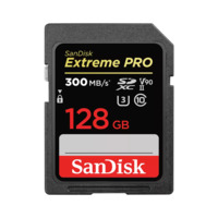 SANDISK 121506, SDXC EXTREME PRO KÁRTYA 128GB, 300MB/s, UHS-II, CL10 10, U3, V90