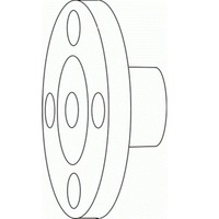 TA Flanschanschluss G1 1/4 x 115 mm