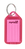 RIEFFEL SWITZERLAND Schlüsseletiketten 38x22mm KT 1000 PINK pink 100 Stück