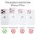 NALIA Clear Anti-Scratch Cover compatible with iPhone 13 Pro Case, Transparent Anti-Yellow Shockproof Hard Backcover & Silicone Frame, Translucent Hybrid Phonecase Protective St...