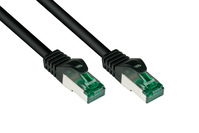 RNS® Patchkabel mit Rastnasenschutz, Outdoor (IP66), Cat.6A, S/FTP, PiMF, 500MHz, CU, schwarz, 20 m,