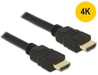 Anschlusskabel HDMI A Stecker an HDMI A Stecker High Speed with Ethernet 4K 1,5m, Delock® [84753]