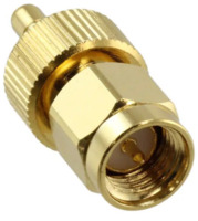 Koaxial-Adapter, 50 Ω, SMA-Stecker auf SSMB-Buchse, gerade, 242200