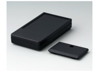 ABS Taschengehäuse, (L x B x H) 105 x 58 x 18.5 mm, schwarz (RAL 9005), IP54, A9