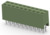 Buchsenleiste, 10-polig, RM 2.54 mm, gerade, grün, 1-215309-0