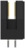 Stiftleiste, 50-polig, RM 2.54 mm, gerade, schwarz, 1-5102154-0