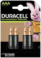 Mikroceruza akku AAA NiMH, 1,2V 800 mAh, 4 db, Duracell HR3, HR03, UO100557, DC2400, DC2400B4N, LR03