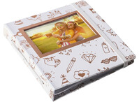 HP Sprocket Album Gold and White