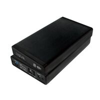 Storage Drive Enclosure Hdd Enclosure Black 3.5"