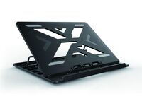 Ergo Laptop Cooling Stand Notebook Stand Black 39.6 Cm Egyéb