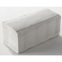 Folded towels with C fold