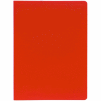 Sichtbuch A4 80 Hüllen rot