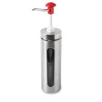 Schneider Red Single Dose Pump Dispenser - Adjustable Simple Screw - 30ml