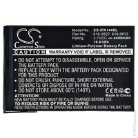 Batterie(s) Batterie tablette 3.7V 4400mAh